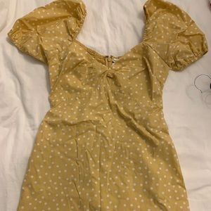 Abercrombie polka dot dress